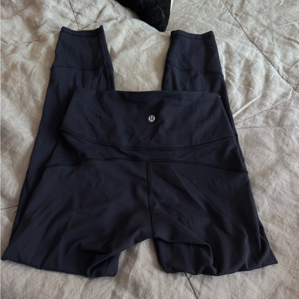 Black Lululemon Leggings Tights size 6